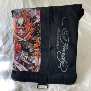 SALE Ed Hardy Christian Audigier Messenger bag 002